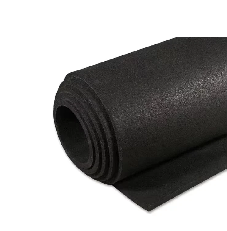 Gym Equipments Commercial Home Use Floor Shock Absorbing Protective Rubber Floor Mat for Gym