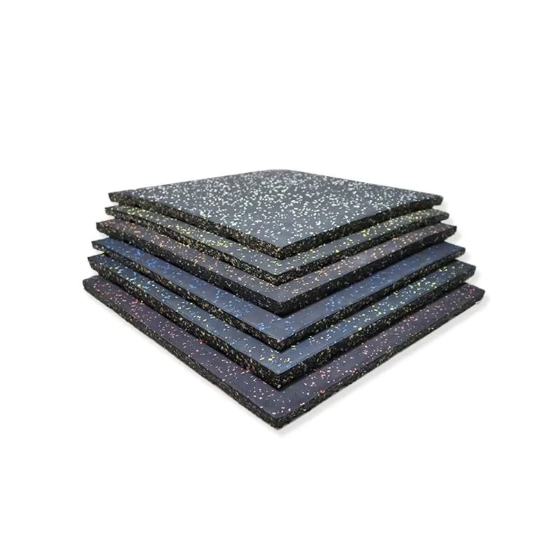 Gym Rubber Floor Mats Strength Areas Indoor Outdoor Protective Shock Absorbing Cushioning Sports Flooring Gymnastics Mat