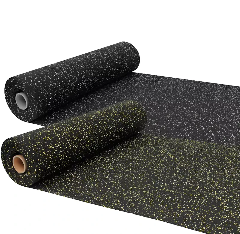 Gym Rubber Flooring Protective Safety High Density Rubber Roll