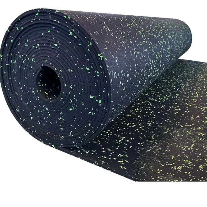 Gym Sports Rubber Floor Mat Rubber Roll