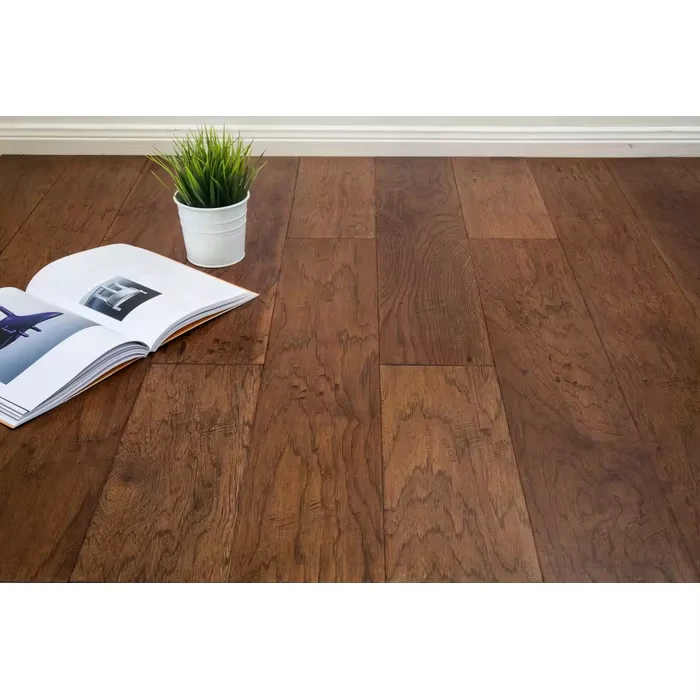 HANFLOR SPC with Veneer Engineered Wooden Flooring Vintage Oak Multi Layer 14mm 15mm Engineered Wood Flooring Home Available