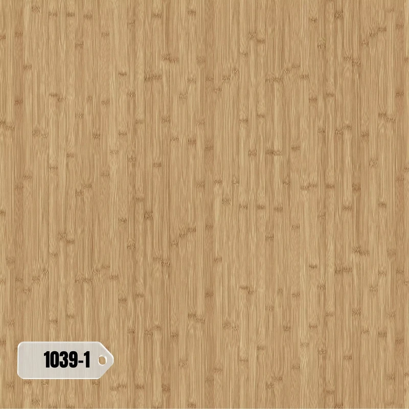 Heavy Duty Bamboo Texture SPC Vinyl Plank Anti Slip Eco Friendly Waterproof Flooring for Garages Exteriors Gyms Schools