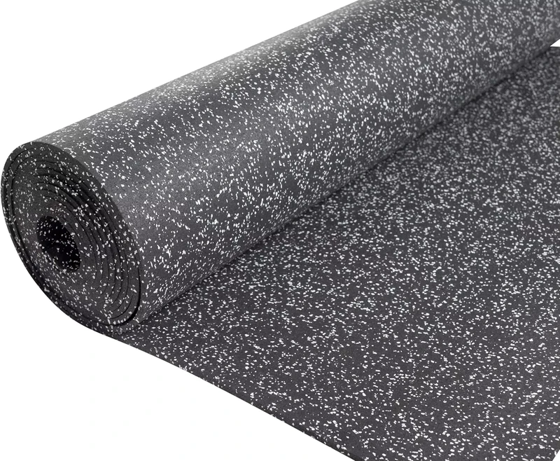 Heavy Duty EPDM Rubber Gym Floor Mat Commercial Protective Gym Flooring Roll