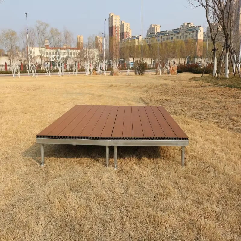 Heavy Duty Outdoor Platform Non Slip Weatherproof Deck for Garden Patio Balcony Camping