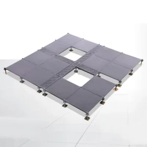 Heavy Duty Raised Floor System SPCC Raising Floor Anti Static Raised Floor for Machine Room