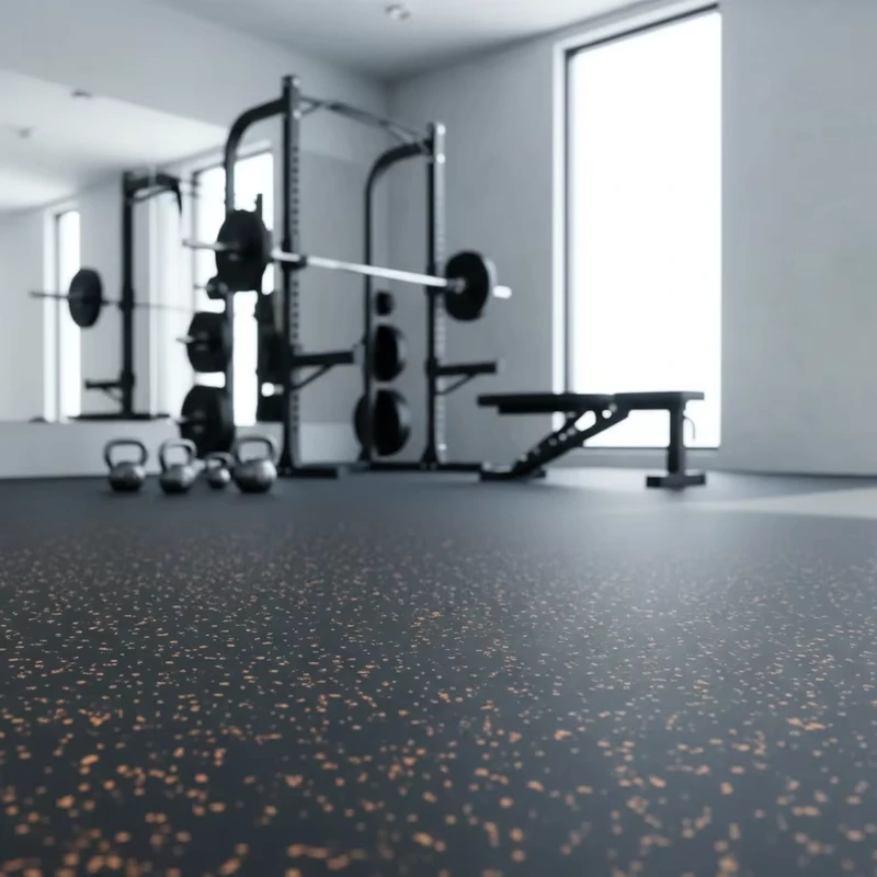 Heavy Duty Thick Rubber Gym Floor Tiles Gym Floor Mats