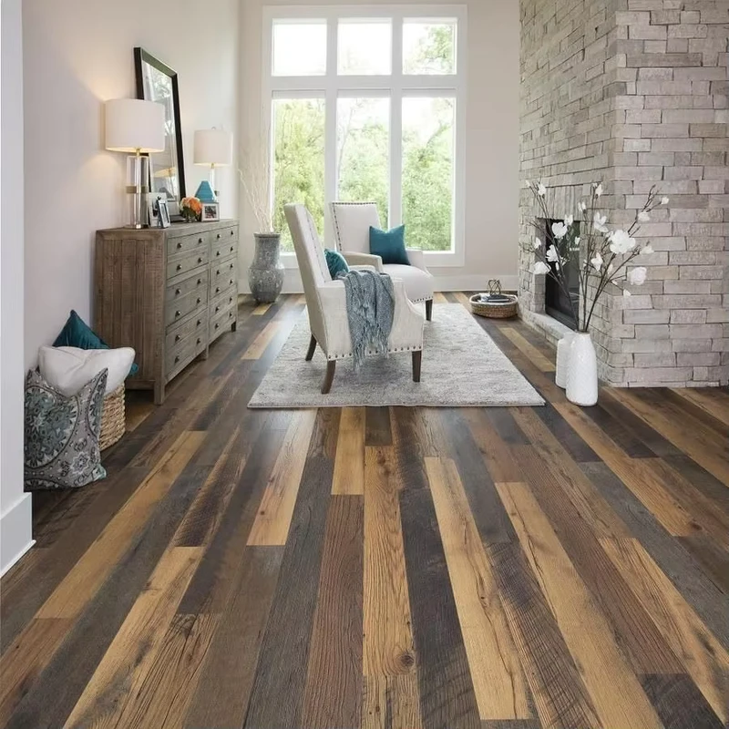 Herringbone Laminated Wood Flooring