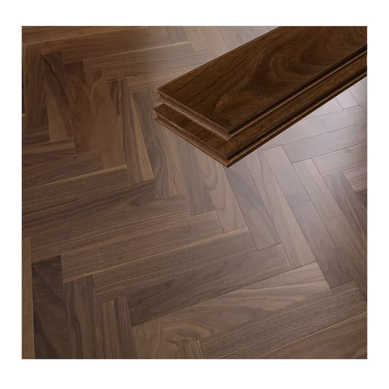 Herringbone Patchwork AC3 High Gloss Waterproof Parquet Flooring Laminate Flooring for Indoor Decoration