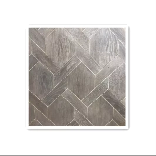 Hexagonal Hardwood Flooring Smooth Surface Wooden Flooring