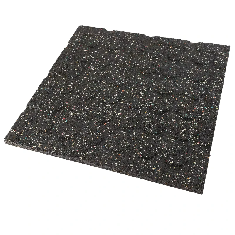 High Density 40mm Durable Gym Floor Mats Interlocking Commercial Rubber Tiles Bodybuilding Strength Conditioning Made SBR EPDM
