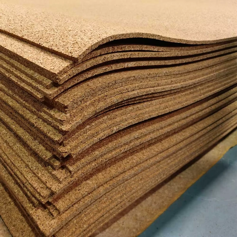 High Density Hard Surface Flooring Sound Reduction Stress Crack Protection Underlayment Cork Roll