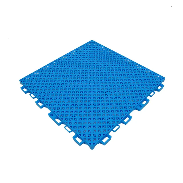 High Density PP Eco Friendly Fireproof Anti Slip Surface Interlocking Floor Tiles for Playground & Sports Field Safety