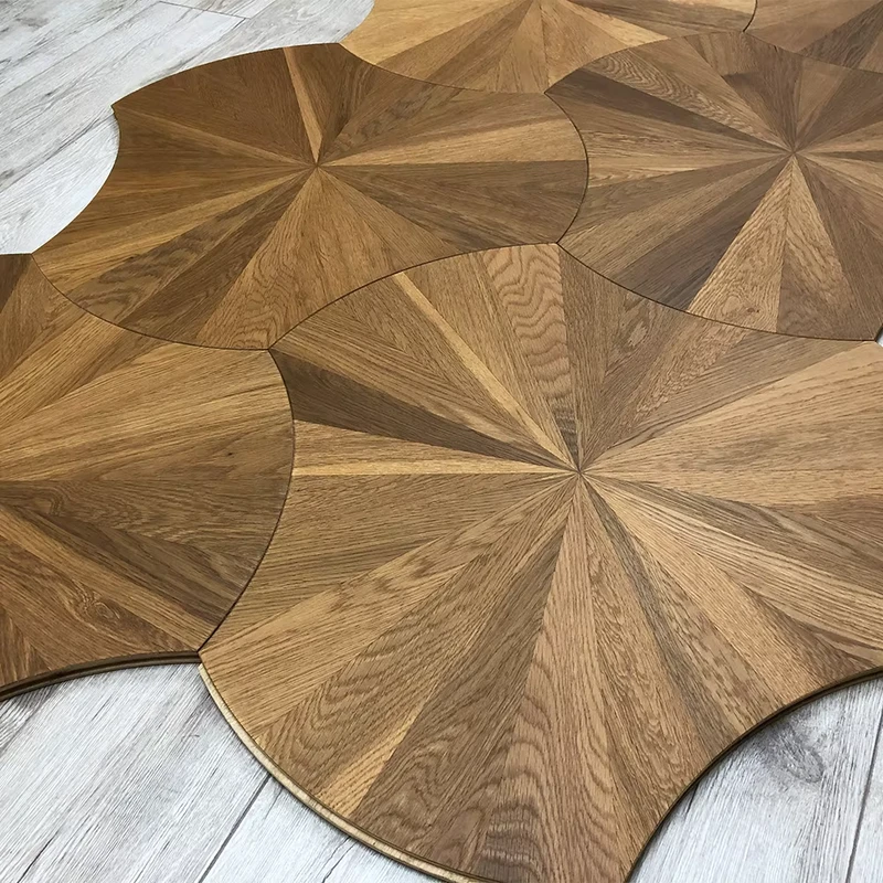 High End Hard Wood Floor for Home Parquet Timber Floorboard Modular Wooden Floor Board Wood Engineered Oak Timber Flooring