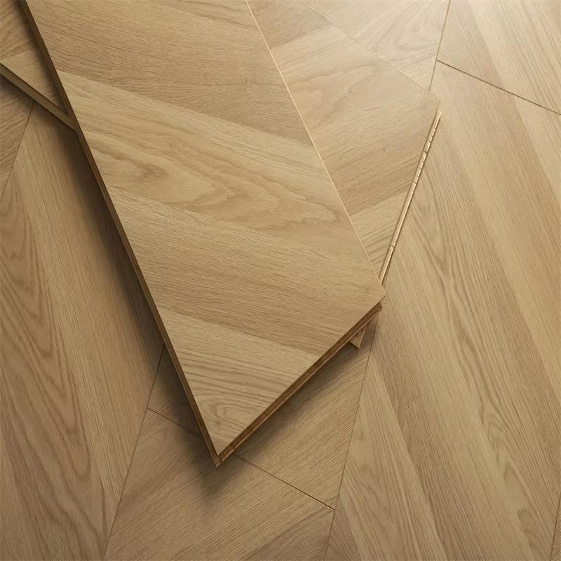 High End Indoor Wood Floor Tiles Modern Laminated Wooden Flooring 12MM