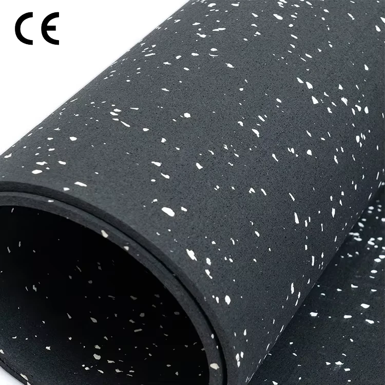 High Quality 12mm Thick Gym Rubber Flooring Rolls