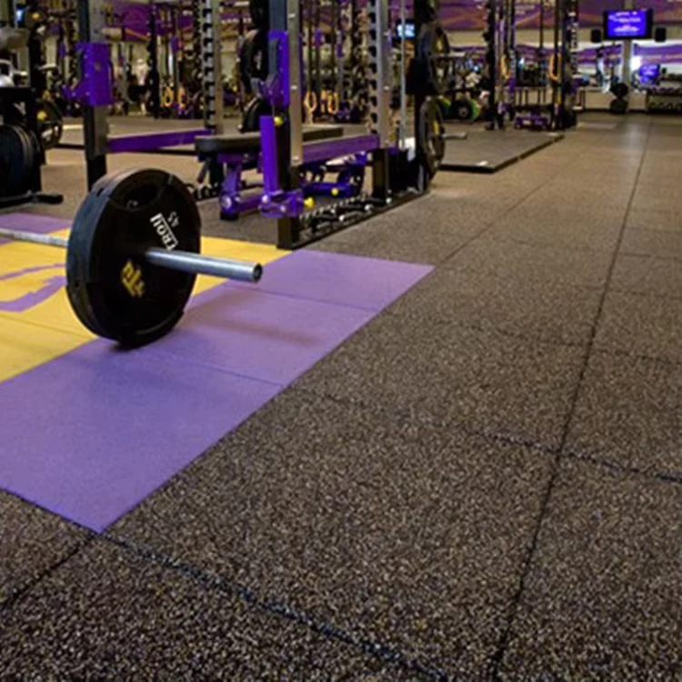 High Quality 20mm Thick EPDM Rubber Sport Flooring Soundproof for Indoor Fitness Centers Gyms Thick Rubber Mat for Outdoor