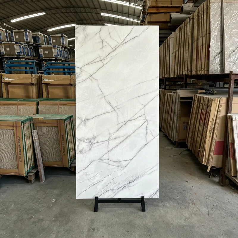 High Quality 600x1200mm White Veins Marble Porcelain Tile for Living Room Floor Tiles