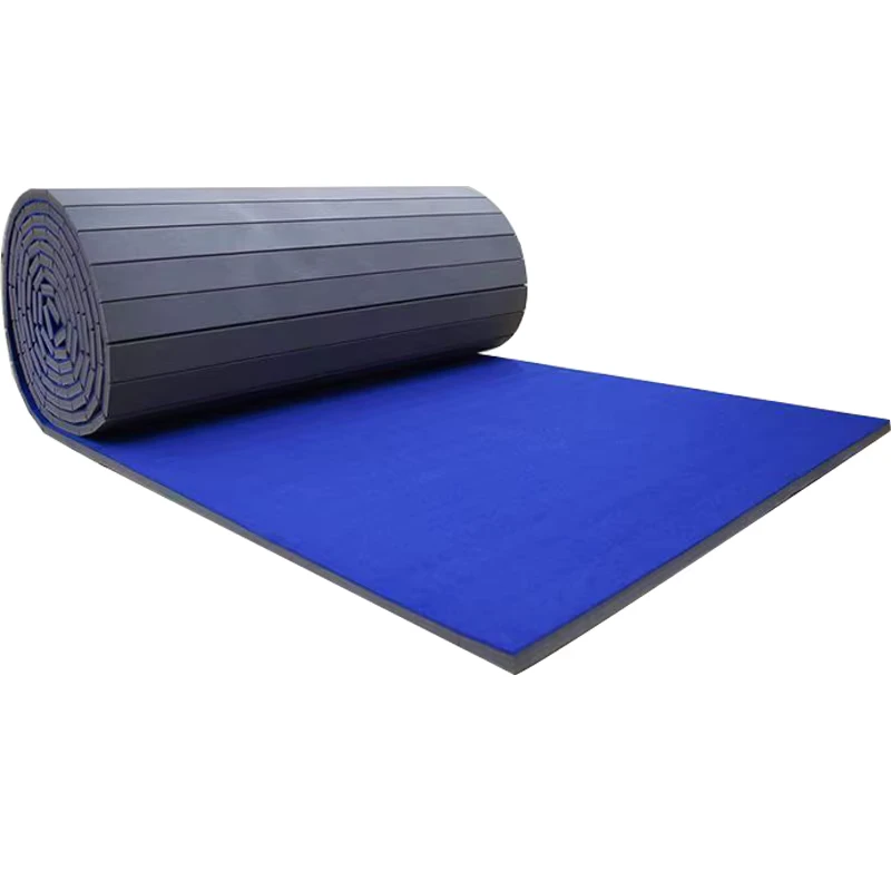High Quality Cheerleading Mat Gymnastic Tumbling Floor Carpet Mat Carpet Bonded Foam Mat for Training at Club