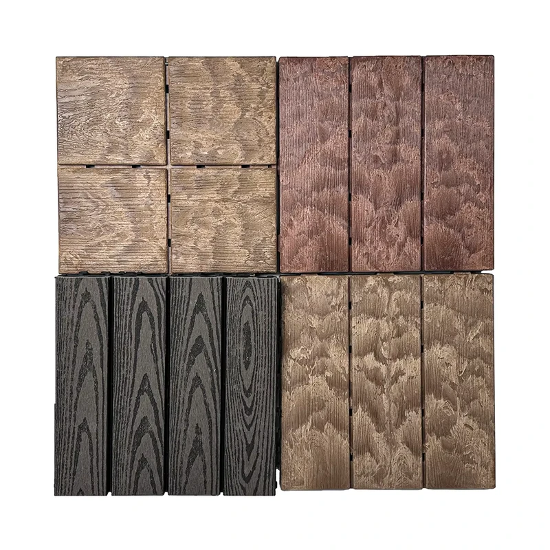 High Quality Decking Outdoor WPC Decking Wood Plastic Composite Decking Tiles