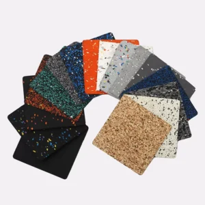 High Quality Durable Anti Slip Gym Flooring Rolls Sport Rubber Tiles Exterior Rubber Flooring Mat