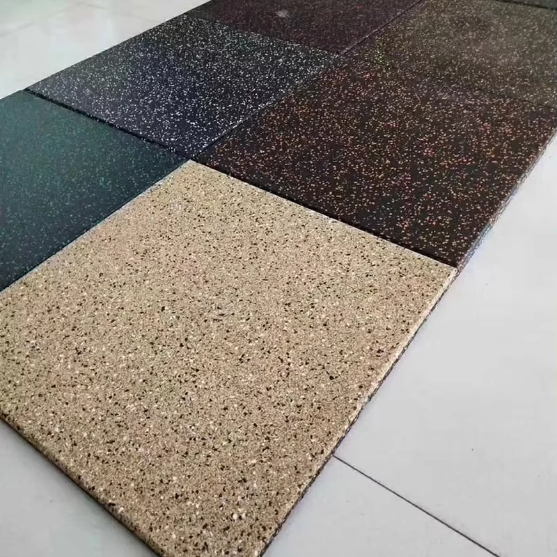 High Quality Duty Anti Skid Shockproof Wear resistant Anti Electric Rubber Floor Mat Protective Flooring for Gym