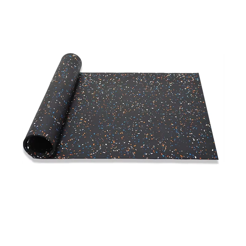 High Quality Easy-to-Clean Gym Rubber Floor Mats Protective Flooring Tiles for Gyms
