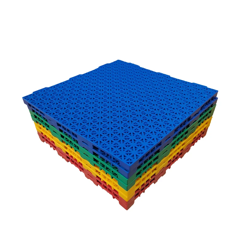 High Quality Eco-friendly PP Interlocking Sports Floor for Basketball Court Indoor Use Easy Installation 25x25x1.22cm
