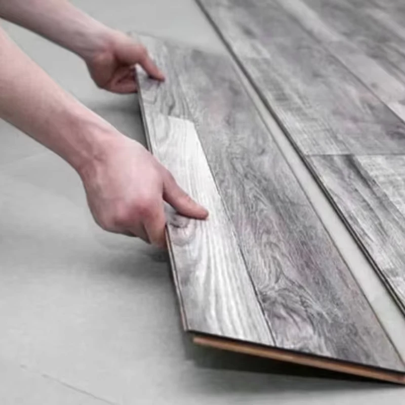 High Quality Home Embossed HDF Laminate Flooring Modern Design Click Smooth Engineered Comfort
