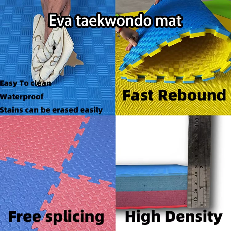 High Quality Interlocking EVA Tatami Mat for Taekwondo MMA Martial Arts Workout Training Sports Flooring