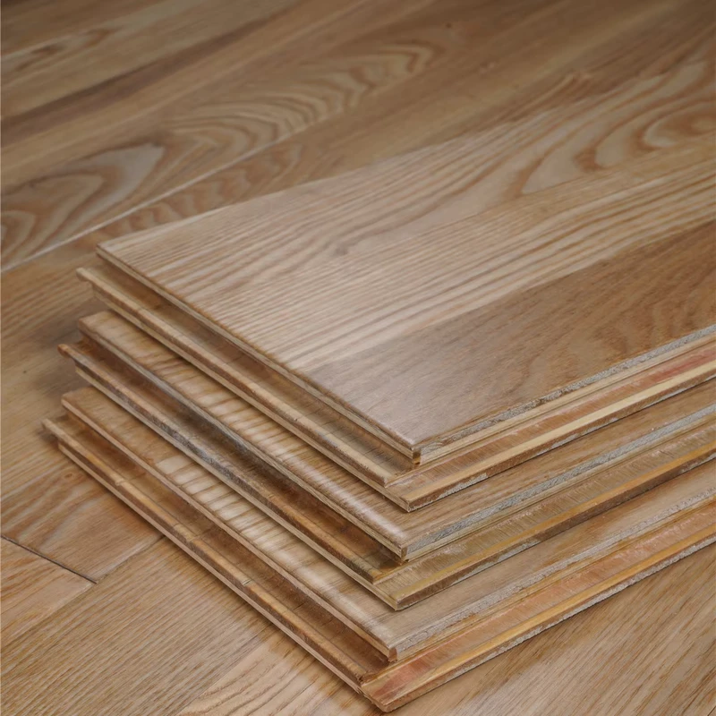 High Quality Multi Layer Walnut Parquet Natural Color Engineered Solid Wood Floating Floor