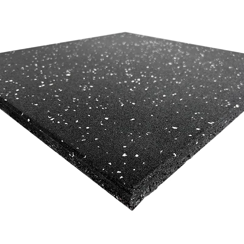 High Quality Non Slip Rubber Tile Gym Rubber Flooring Indoor Mats 15mm-50mm Customizable SBR Roll