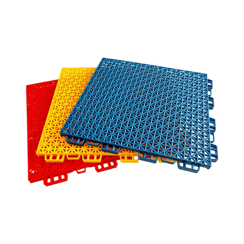 High Quality Professional PP Plastic Interlocking Eco Friendly Shock Absorption Sports Floor Outdoor Basketball Court Flooring