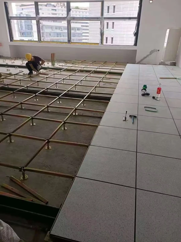 High Quality Static Conductive Raised Floor Heavy Duty Antistatic Steel Raised Flooring