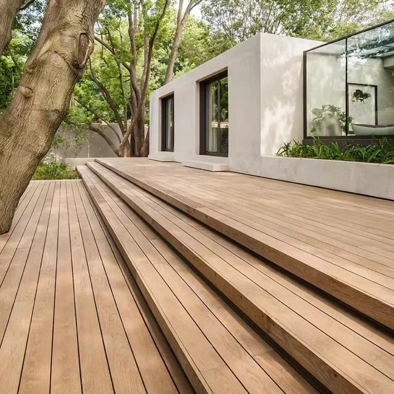 High Quality Teak WPC Decking 3D Wood Outdoor Composite Decking for Swimming Pool Garden Terrace