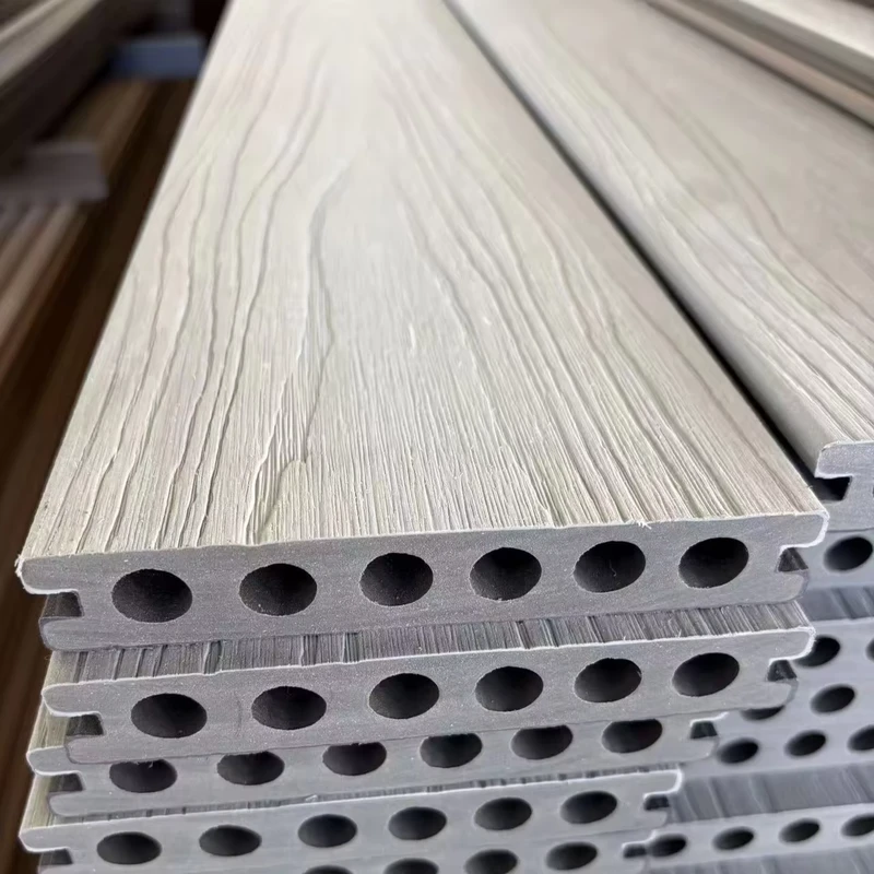 High Quality UV Resistance Waterproof WPC Decking Tiles 3D Composite Outdoor Flooring for Sale