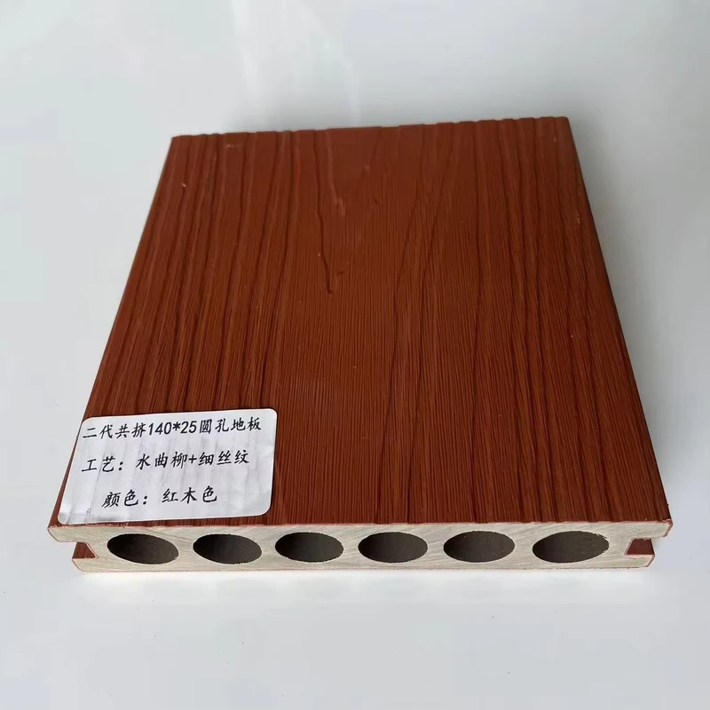 High Quality WPC Decking Hard Wearing Composite Waterproof Patio Co Extrusion WPC Outdoor Decking
