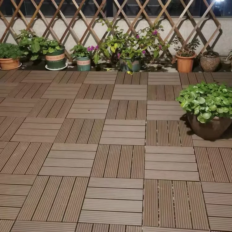 High Quality WPC Decking Hard Wearing Composite Waterproof Patio WPC Outdoor Decking
