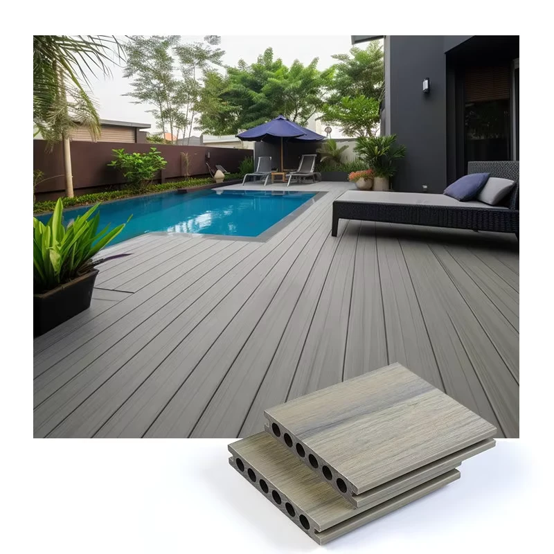 High-Quality WPC Decking for Swimming Pool Garden and Outdoor Spaces