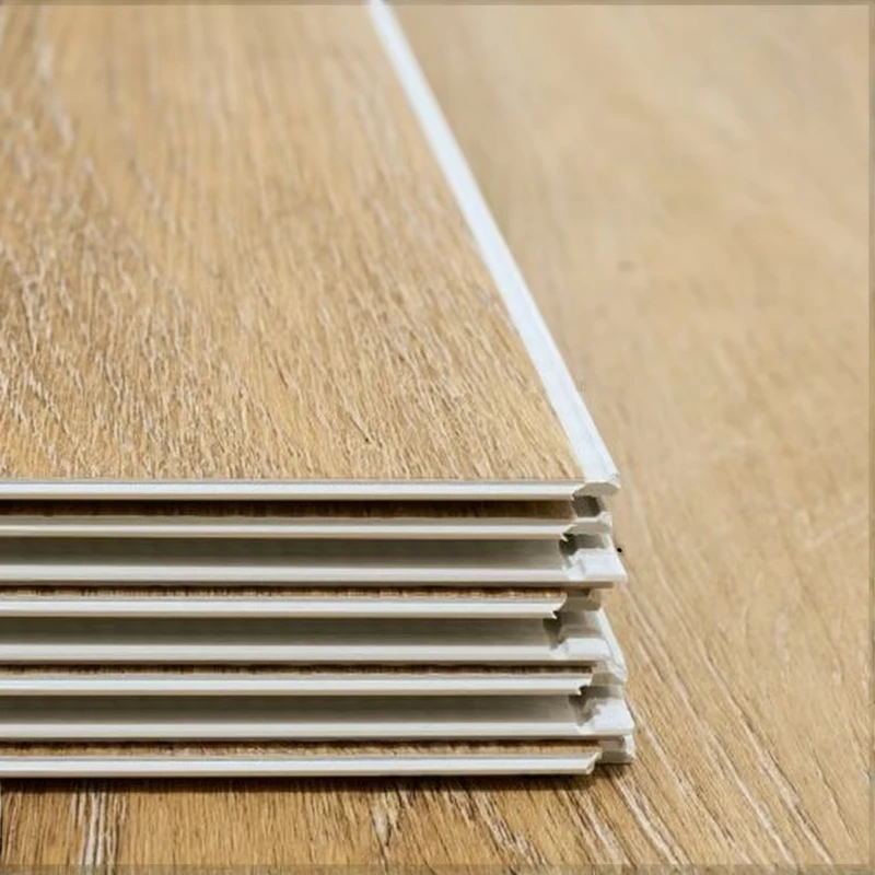 High Quality Waterproof Waterproof Dance Stone Plastic Hybrid Wood Grain Laminate Tile Spc Click Flooring Vinyl Plank Prices