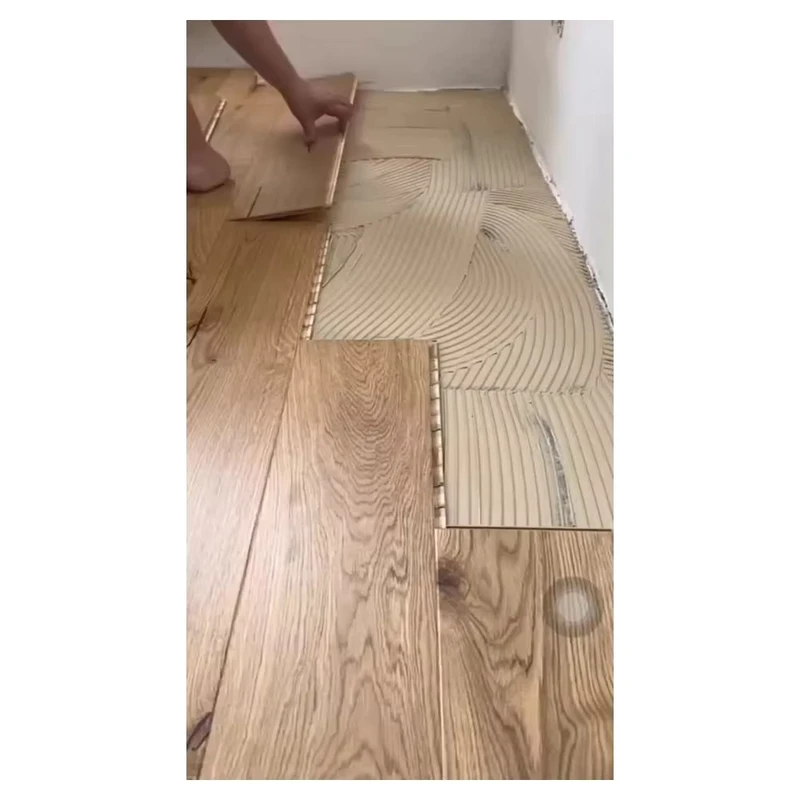 High Stability Engineered Wood Flooring for Residential Projects With Underfloor Heating Systems Water Resistant Modern Homes