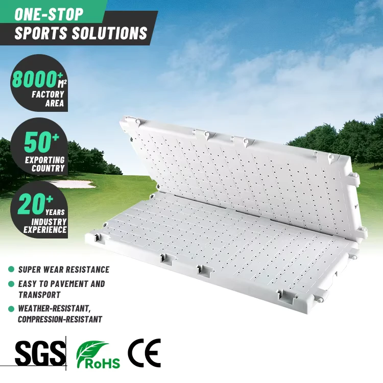 High Strength Commercial Use Anti Slip 20Tons Sports Field Football Field Grass Protective PP Turf Protection Event Flooring