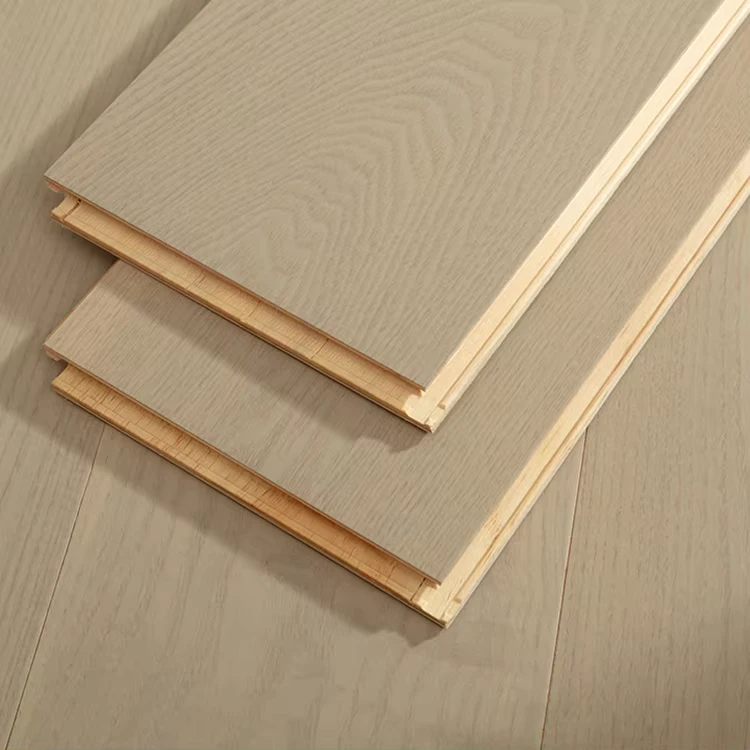 High Style Custom Size Free Sample White Oak Multilayer Engineered Wood Flooring