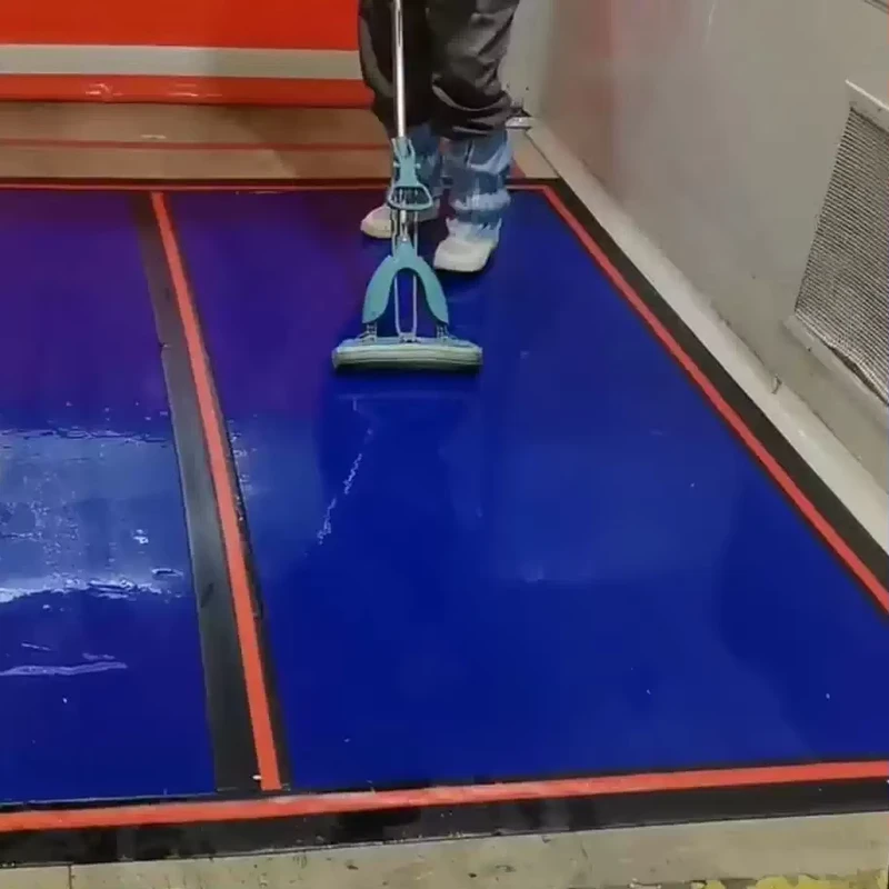 High-Viscosity Anti-Static Blue Washable Dust Removal Floor Mat Sticky Industrial Cart Wheel Sole Safety Product for Cleanroom