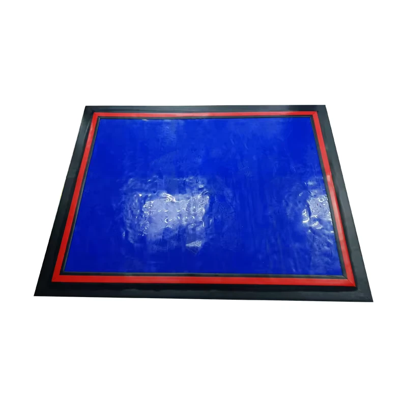 High Viscosity Anti Static Blue Washable Dust Removal Floor Mat Sticky Industrial Cart Wheel Sole Safety Product for Cleanroom
