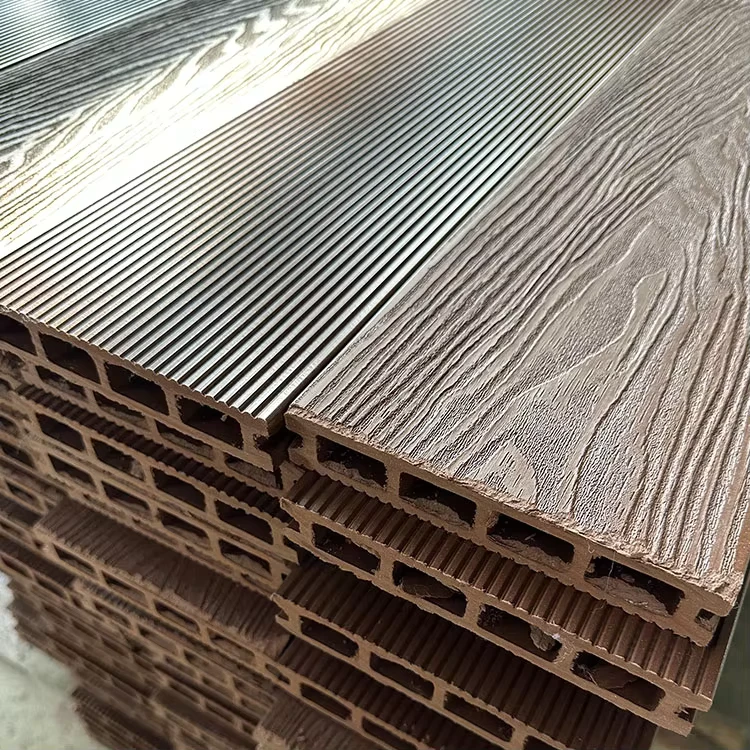 High tech Green and Environmentally Friendly Materials WPC Decking