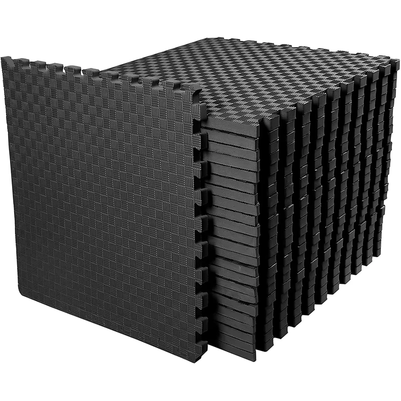 Home Use and MMA Gym Fitness Exercise Protective Floor Puzzle Mat 1/2 Inch Thickness Floor Tiles