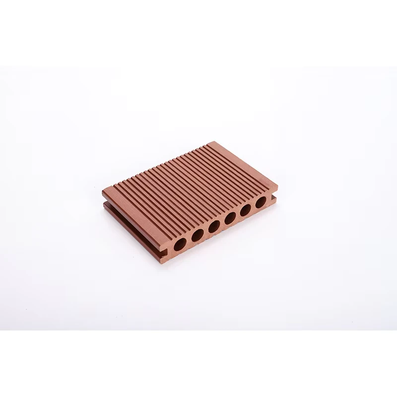 Hongshan Co extrusion Wood plastic Flooring Brushed WPC Decking Modern Minimalist Waterproof Non slip Outdoor Interlocking 1