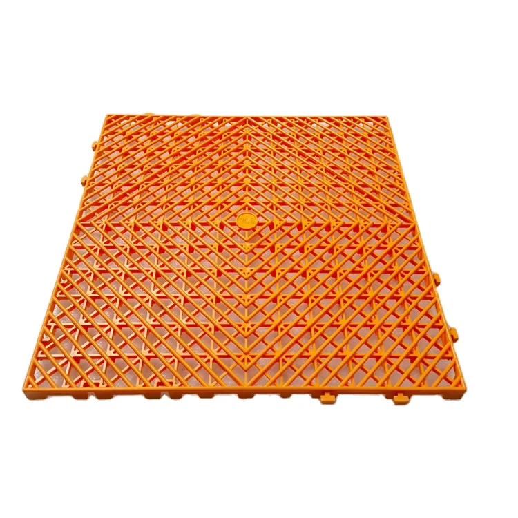Hot Sell Colorful 2cm Plastic Modular PP PVC Garage Floor Tiles Interlocking Plastic Floor Tile