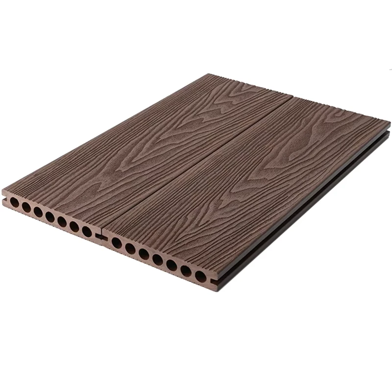 Hot Selling Waterproof Outdoor Exterior Wpc Decking Wood Plastic WPC Composite Deck Tiles Engineered Flooring