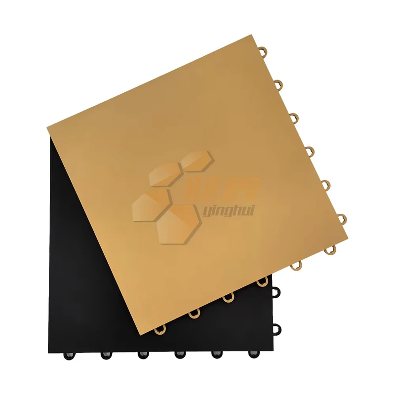 I 01 Easy Installation Indoor PP Interlocking Floor Tiles Multi Sport Flooring FIBA Certified Eco Friendly